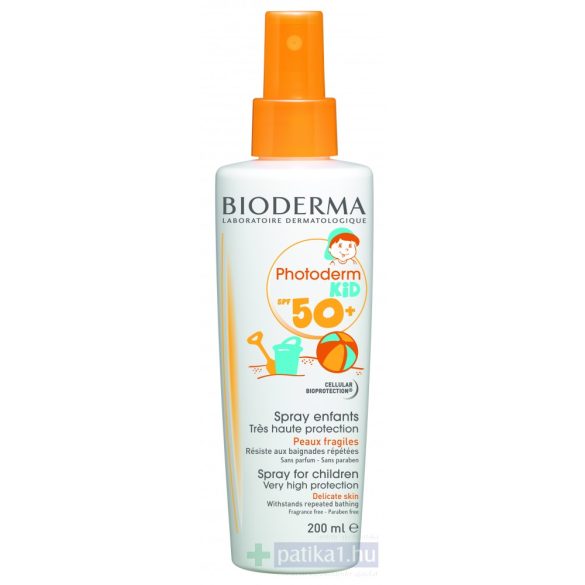 Bioderma Photoderm Kid spray SPF50+ (EP kártyára kapható) 200 ml
