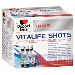 Doppelherz System Vitalife Shots ivóampulla 30 db