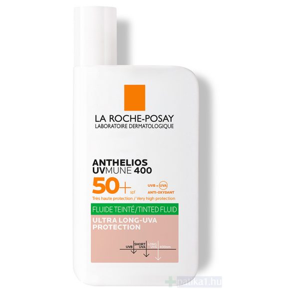 LRP Anthelios UV Mune 400 Oil Control Fluid SPF50+ színezett 50 ml