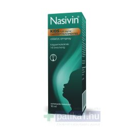   NASIVIN KIDS 0,25 MG/ML TARTÓSÍTÓSZER-MENTES OLDATOS ORRSPRAY 10 ml