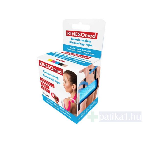 Kinesomed Kinesio Tape kineziológiai tapasz kék 5 cm x 5 m