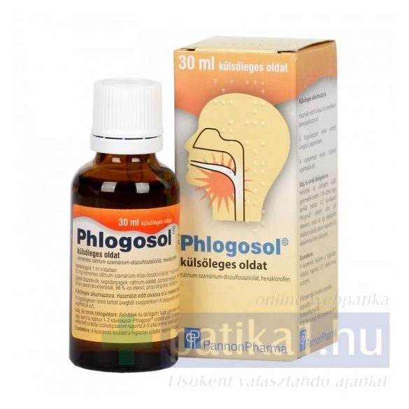 Phlogosol külsőleges oldat 30 ml