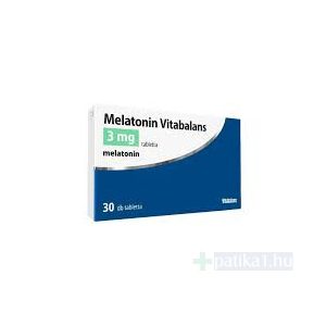 Melatonin Vitabalans 3 mg tabletta 30x