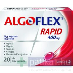 Algoflex Rapid 400 mg lágy kapszula 20x