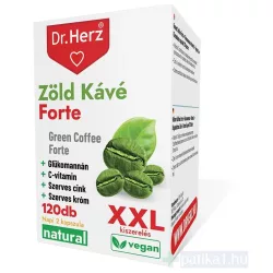 Dr. Herz Zöld Kávé Forte XXL Kapszula 120x