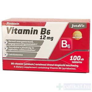 Jutavit B6-vitamin 12 mg tabletta 100x