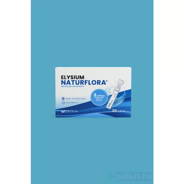Elysium Naturflora 2 milliárd/5 ml belsőleges szuszpenzió 20x5 ml