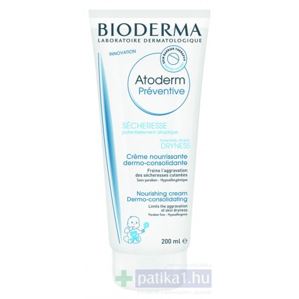 Bioderma Atoderm Preventive krém 200 ml (EP kártyára kapható)