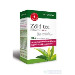 Interherb Napi1 Zöld tea Extraktum kapszula 30x