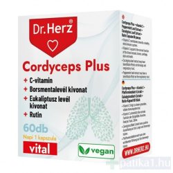 Dr. Herz Cordyceps + C-vitamin kapszula 60x 