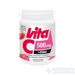   Vitabalans Vita C 500 mg + cink eperízű rágótabletta 150x