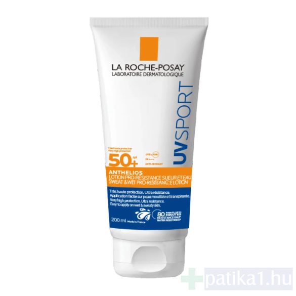 LRP ANTHELIOS UV SPORT PRO-RESISTANCE fényvédő tej SPF50+ 200 ml