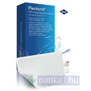 Flectorin 140 mg gyógyszeres tapasz 7 db