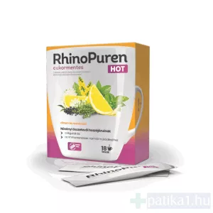 RhinoPuren HOT cukormentes étrendkiegészítő italpor 18x