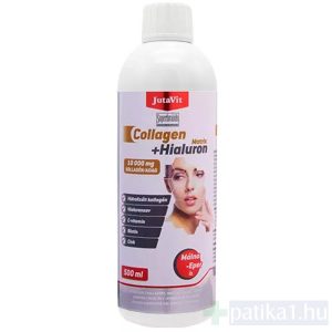 JutaVit Collagen + Hialuron Matrix ital málna eper 500 ml