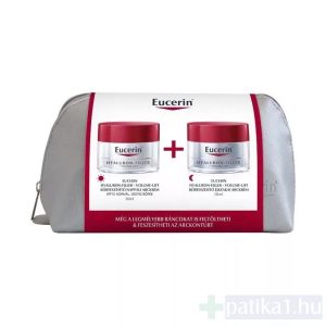 Eucerin Hyaluron-Filler Volume Lift csomag 50+50 ml normál/vegyes bőrre SPF15 nappali + éjszakai krém