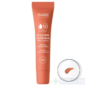 Babé Sun Lip / Cheek color SPF50 szájfény nude 20 ml