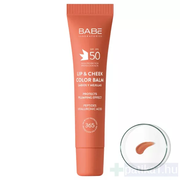 Babé Sun Lip / Cheek color SPF50 szájfény nude 20 ml