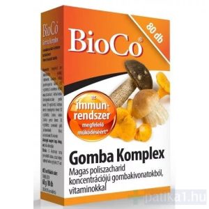 BioCo Gomba komplex tabletta 80x 