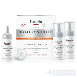  Eucerin Hyaluron Filler C-vitamin ránctalanító arcápoló koncentrátum 3x8 ml Booster