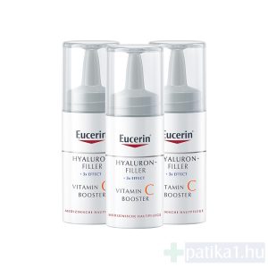 Eucerin Hyaluron Filler C-vitamin ránctalanító arcápoló koncentrátum 3x8 ml Booster