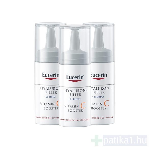 Eucerin Hyaluron Filler C-vitamin ránctalanító arcápoló koncentrátum 3x8 ml Booster