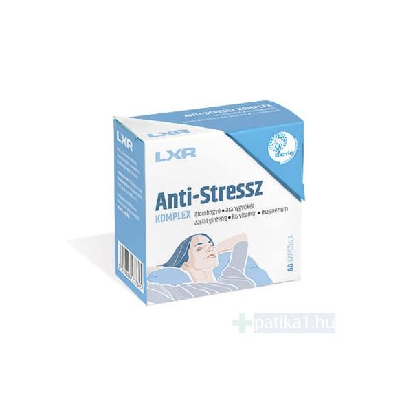 LXR ANTI-STRESSZ KOMPLEX kapszula 60X