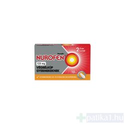 Nurofen 125 mg végbélkúp gyerekeknek 10 db
