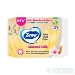 Zewa nedves toalettpapír Almond Milk 42x