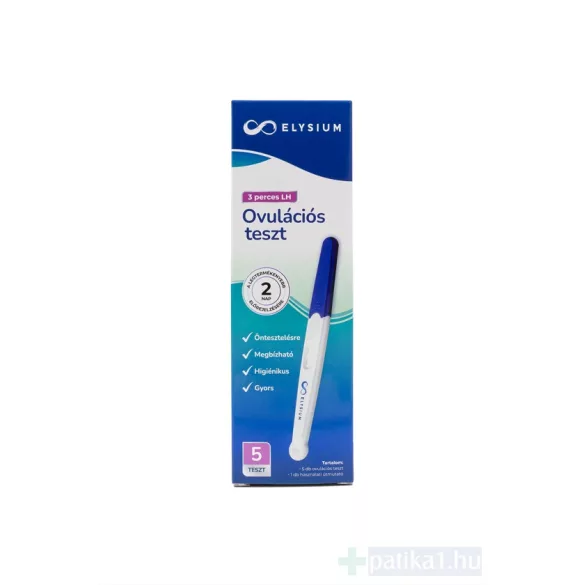 Elysium ovulációs teszt - LH 30 mIU/ml - 5 db
