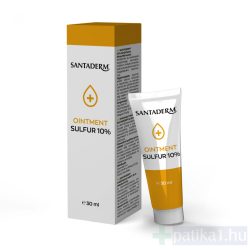 Santaderm kénes 10% bőrpuhító kenőcs 30 ml