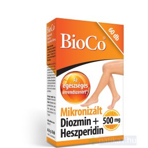 BioCo Mikronizált Diozmin Heszperidin 500 mg filmtabletta 60x