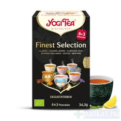 Yogi Tea Bio Teaválogatás a legfinomabbakból 18x