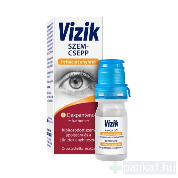 Vizik szemcsepp irritált szemre 10 ml