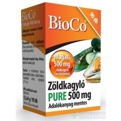 BioCo Zöldkagyló PURE 500 mg kapszula 90x