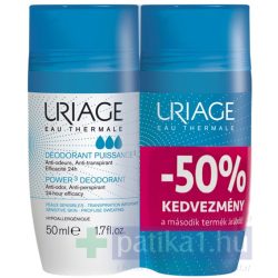   Uriage DEO - Intenzív izzadásgátló golyós dezodor DUOPACK	2x50 ml