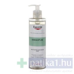 Eucerin DermoPure Mélytisztító arclemosó zselé 400 ml