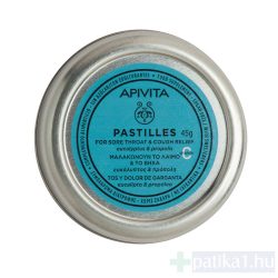 Apivita Torokpasztilla - Eukaliptusz 45 g