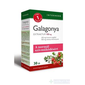 Interherb Napi1 Galagonya Extractum kapszula 30x 