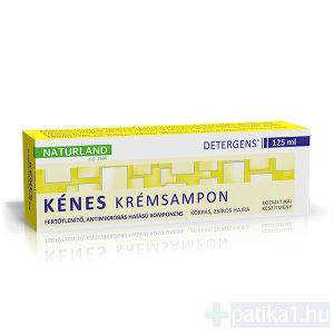 Naturland Detergens kénes krémsampon 125 ml