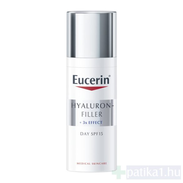 Eucerin Hyaluron-Filler Ráncfeltöltő nappali arckrém normál, vegyes bőrre 50 ml