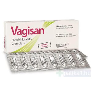 Vagisan Cremolum hüvelykúp hidratáló 16x
