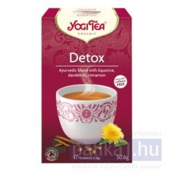 YogiTea Bio méregtelenítő tea 17 db 