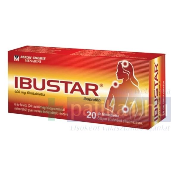 Ibustar 400 mg filmtabletta 20 db