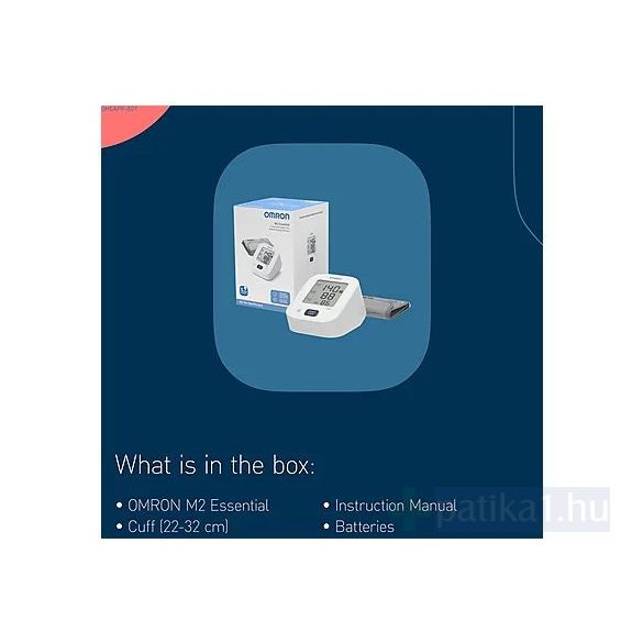 Omron M2 Essential felkaros vérnyomásmérő HEM 7188 E
