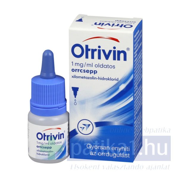 Otrivin Rapid orrcsepp 1 mg/ml oldatos orrcsepp 0,1% 10 ml