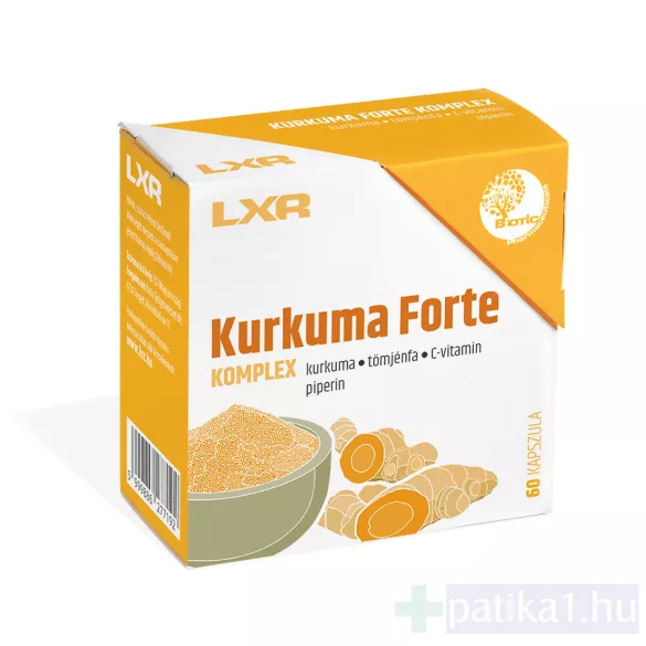 LXR KURKUMA FORTE kapszula 60x