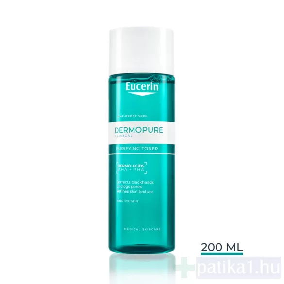 Eucerin DermoPure Clinical Purifying Toner Tisztító tonik 200 ml