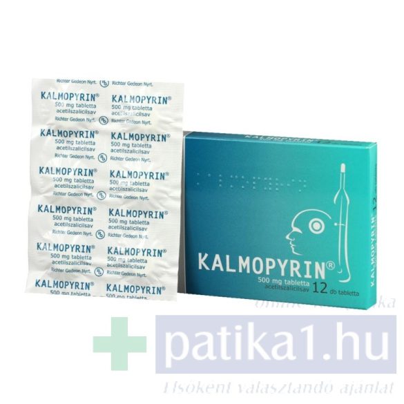 Kalmopyrin 500 mg tabletta 12 db