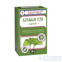 Biomed Ginkgo 120 mg étrendkiegészítő kapszula 30x